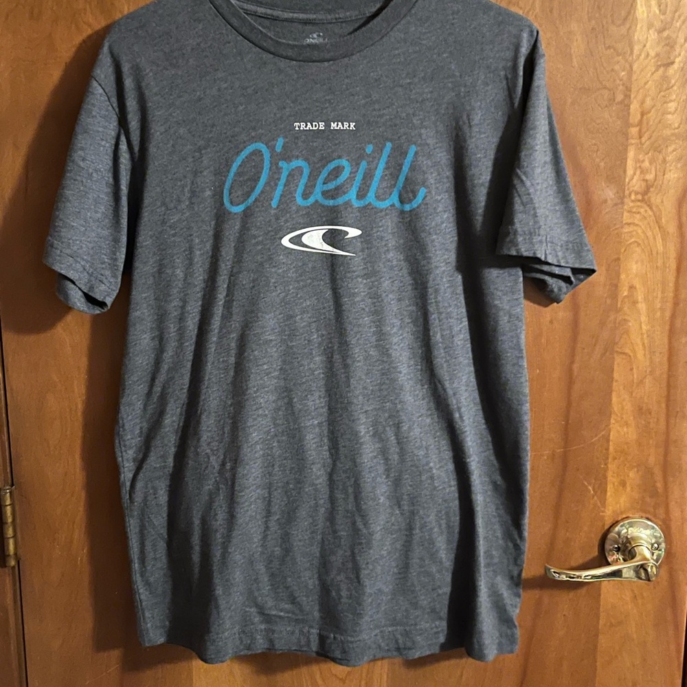 O'Neill Men’s size Medium Gray Short Sleeve Graphic Tee Shirt Top